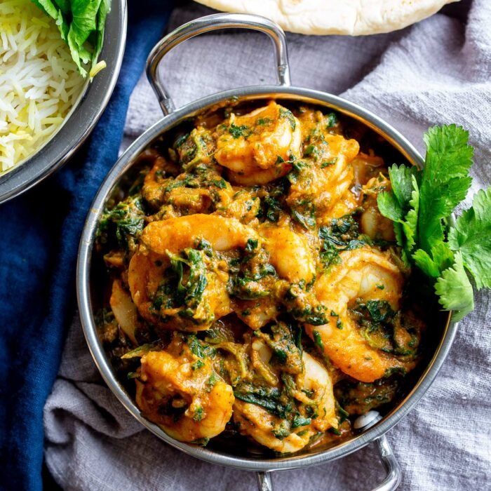 Shrimp Saag / Fish Saag
