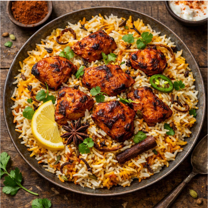 Chicken Tikka Biryani
